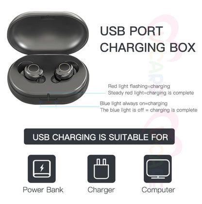 Invisible Hearing Aids CIC with intelli-charge case